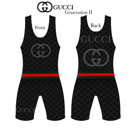 gucci wrestling singlet